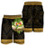 Tonga Men's Shorts - Polynesian Gold Patterns Collection - Polynesian Pride