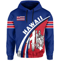 Hawaii National Flag Hoodie up Style - Polynesian Pride