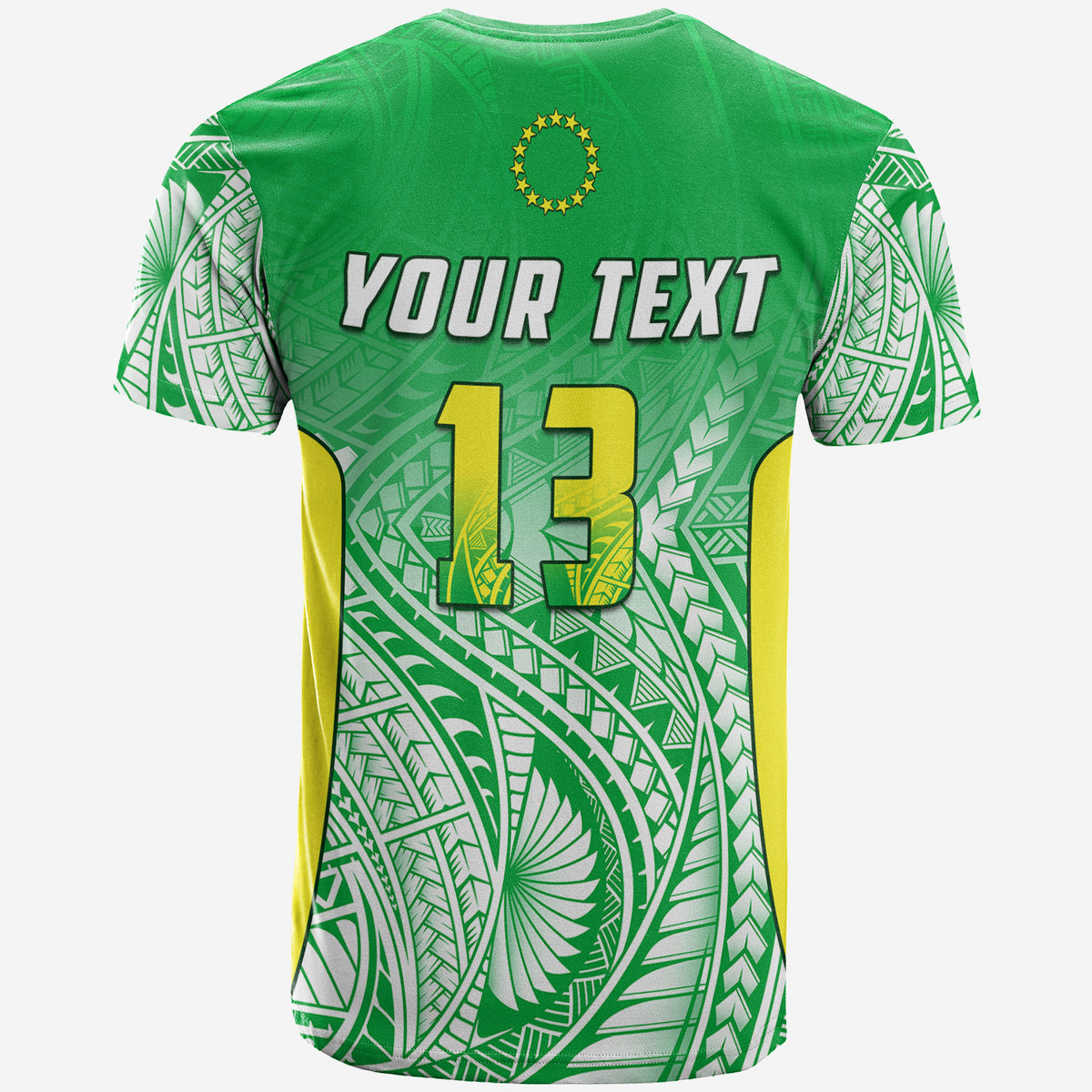 (Custom Text and Number) Cook Islands T Shirt Pattern Be Unique LT13 - Polynesian Pride