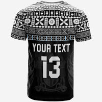 (Custom Text and Number) Fiji Rugby T Shirt Lifestyle 2022 Flying Fijians LT13 - Polynesian Pride