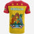 Grenada T Shirt Power Grenada Mix Coat of Arms LT13 - Polynesian Pride