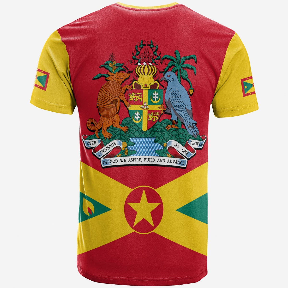 Grenada T Shirt Keep Calm and Love Grenada LT13 - Polynesian Pride