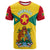 Grenada T Shirt Power Grenada Mix Coat of Arms LT13 Art - Polynesian Pride