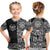 Marquesas Islands T Shirt Kid Marquesan Tattoo Unique Style - Black LT8 - Polynesian Pride