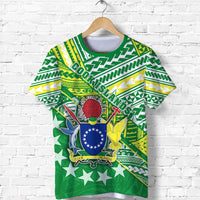 Cook Islands Rugby T Shirt New Breathable LT13 Unisex Green - Polynesian Pride