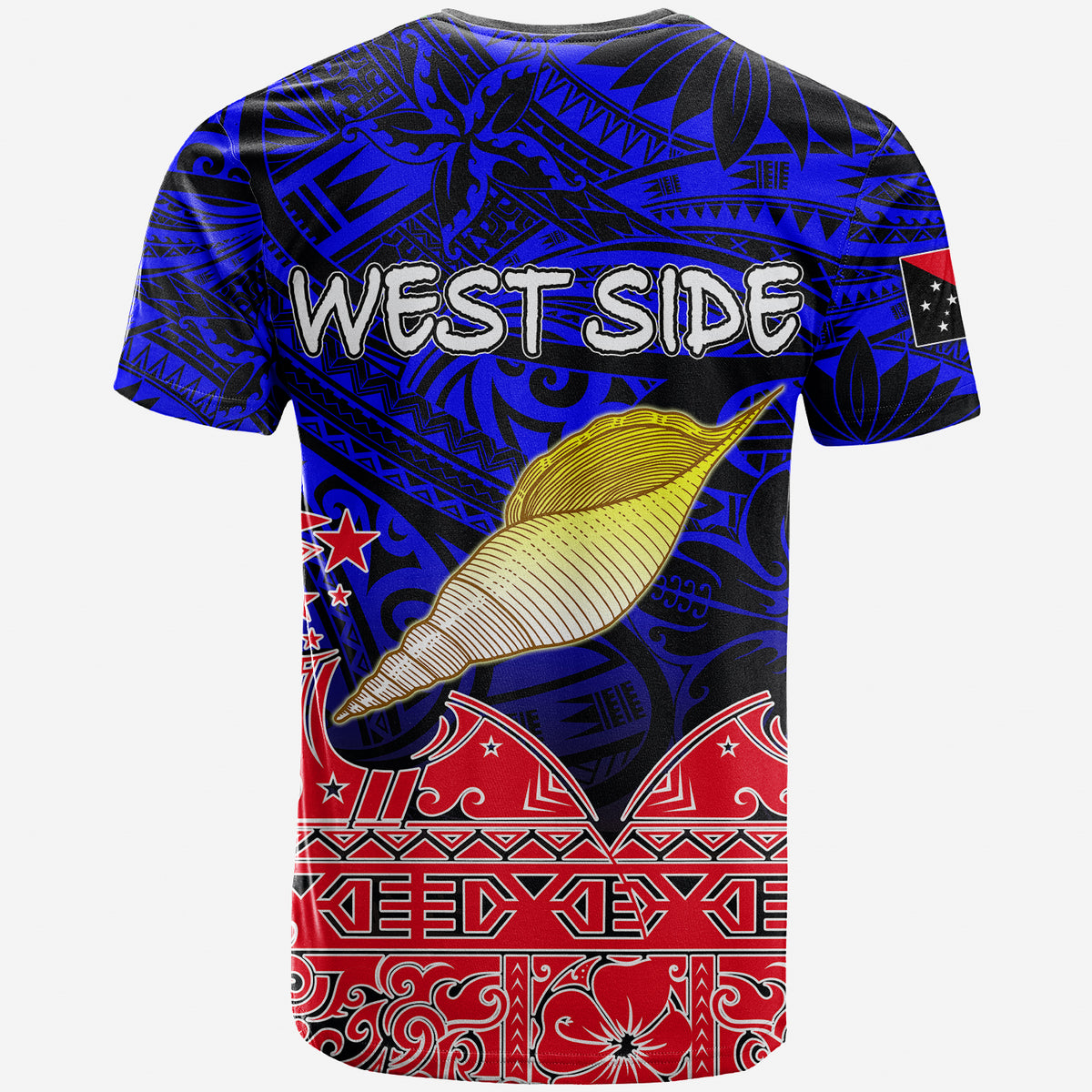 West New Britain Province T Shirt WEST SIDE LT6 - Polynesian Pride