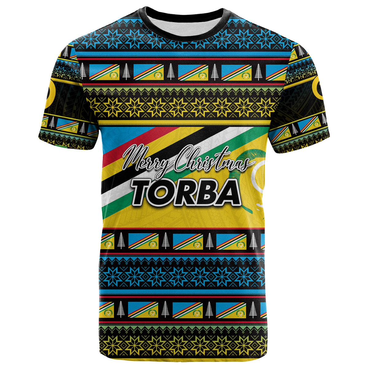 Torba Province T Shirt of Vanuatu Christmas 2021 LT6 Unisex Blue - Polynesian Pride