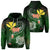 Hawaii Turtle Plumeria Polynesian Hoodie Luck Style Unisex Green - Polynesian Pride