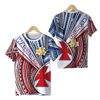 Custom Wallis and Futuna T Shirt Polynesian Style LT16 Unisex Red - Polynesian Pride