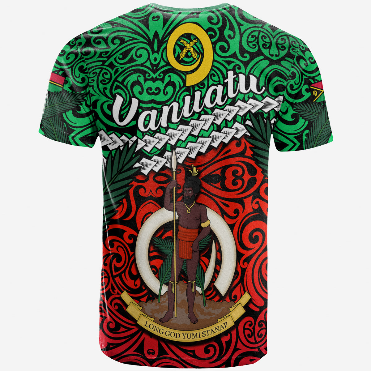 Vanuatu T Shirt Simple LT13 - Polynesian Pride