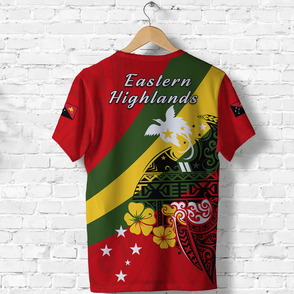 Eastern Highlands Province T Shirt Peaceful PNG LT13 - Polynesian Pride