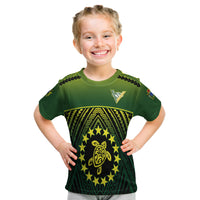 The Kuki'S T - Shirt Kid Cook Islands Rugby LT13 - Polynesian Pride