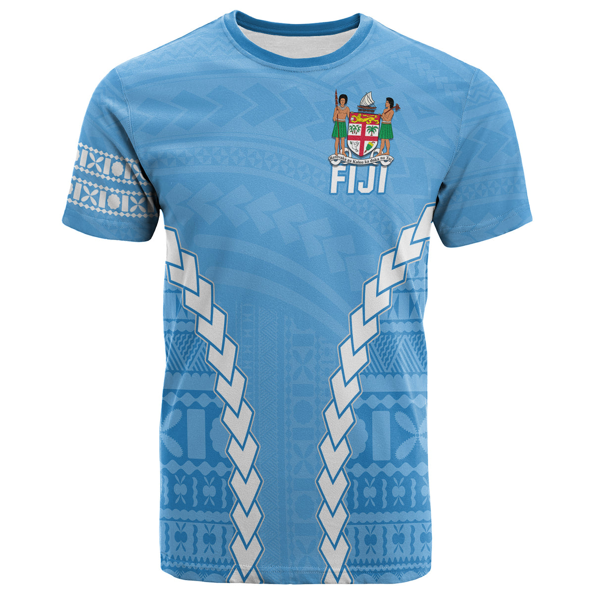 Fiji Impressive T Shirt 2021 Polynesian LT13 Unisex Blue - Polynesian Pride