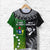 Custom Cook Islands Pattern and New Zealand Kiwi T Shirt LT13 - Polynesian Pride