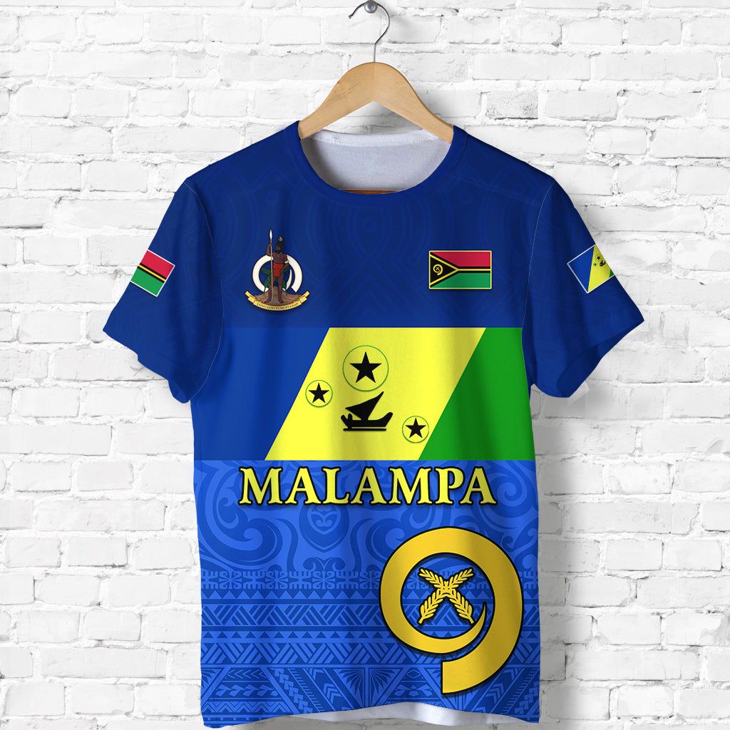 Custom Malampa Province T Shirt Vanuatuan Proud LT13 - Polynesian Pride