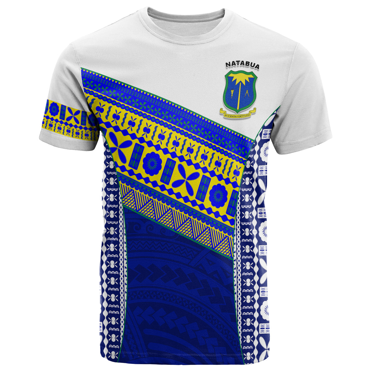 Custom Natabua High School Fiji T Shirt NHS Polynesian LT13 - Polynesian Pride