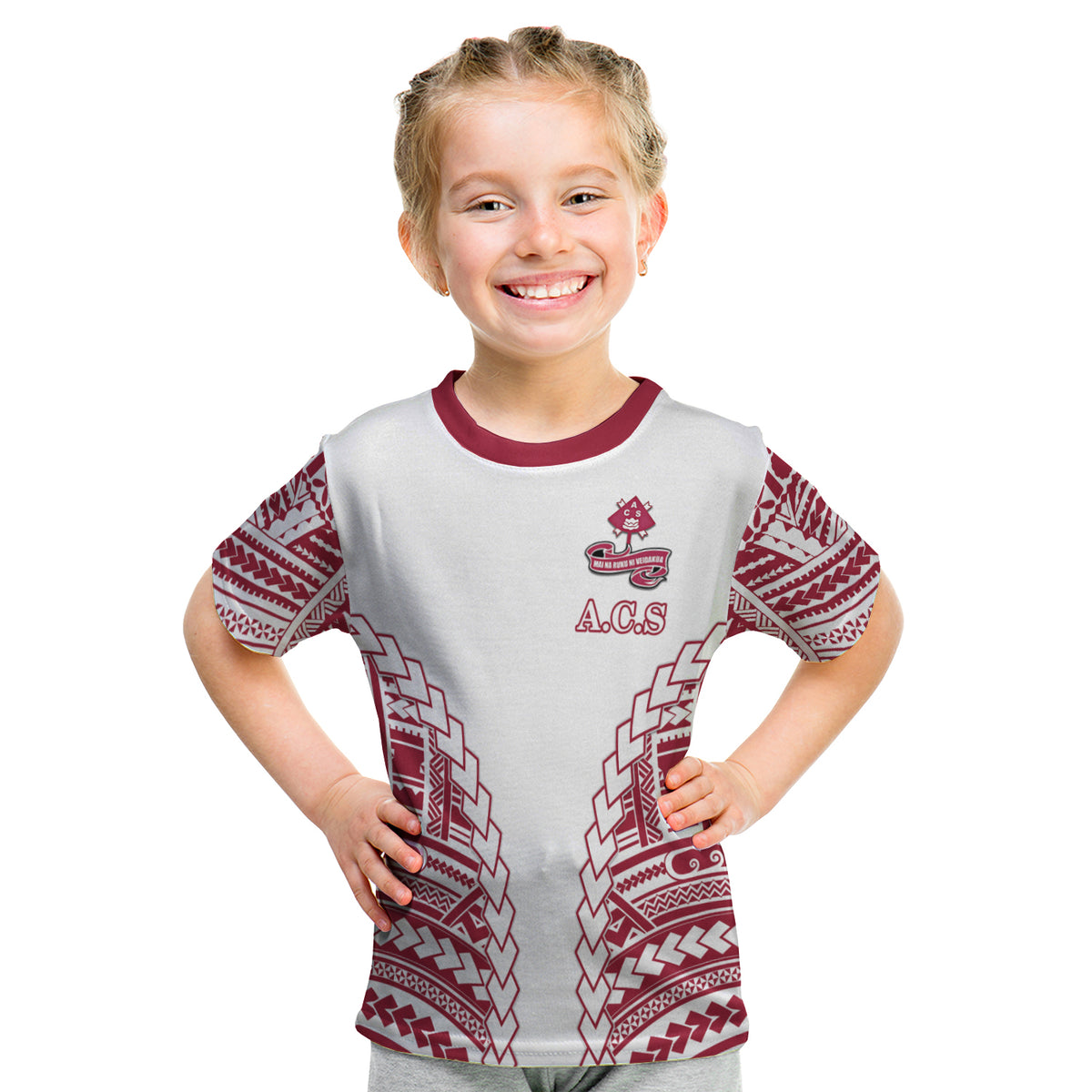 Adi Cakobau School T Shirt Lovely Girl A.C.S LT13 - Polynesian Pride