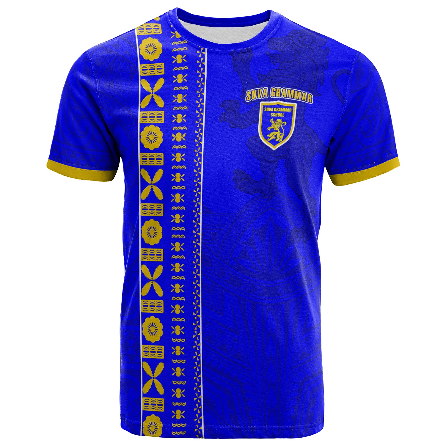 Suva Grammar T Shirt Happy Anniversary LT13 Unisex Blue - Polynesian Pride