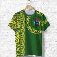 Cook Islands Rugby T Shirt Notable Unisex Green - Polynesian Pride