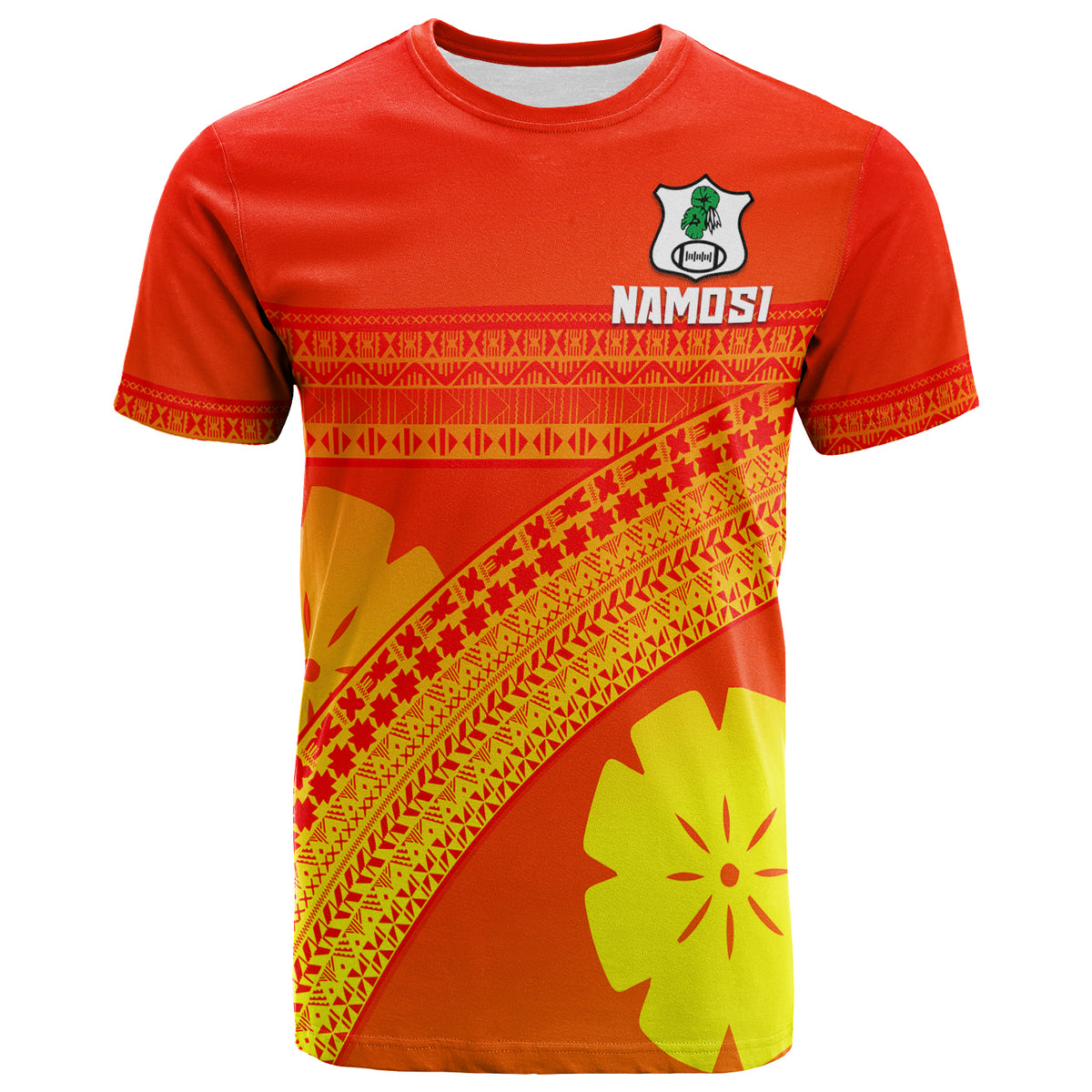 Namosi Rugby Fiji T Shirt Kwaca Na Vatu LT4 Unisex Red - Polynesian Pride