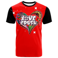 Fiji Valentine Couple Heart T Shirt LT2 - Polynesian Pride