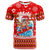 Custom Hawaii Christmas Santas Surf Mele Kalikimaka T Shirt LT2 - Polynesian Pride