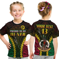 (Custom Text and Number) Vanuatu Indigenous T Shirt Proud To Be Ni Vanuatu Polynesian Pattern LT13 - Polynesian Pride