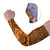 Tuvalu Arm Sleeve - Polynesian Style (Set of Two) Set of 2 Orange - Polynesian Pride