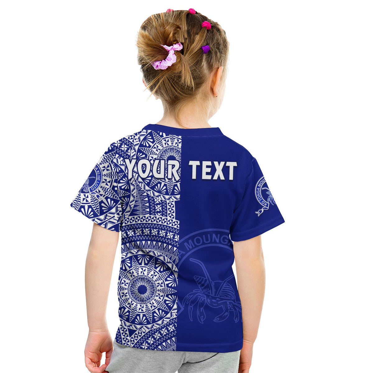 Custom Queen Salote Tonga College T Shirt Tongan Ngatu Pattern LT14 - Polynesian Pride