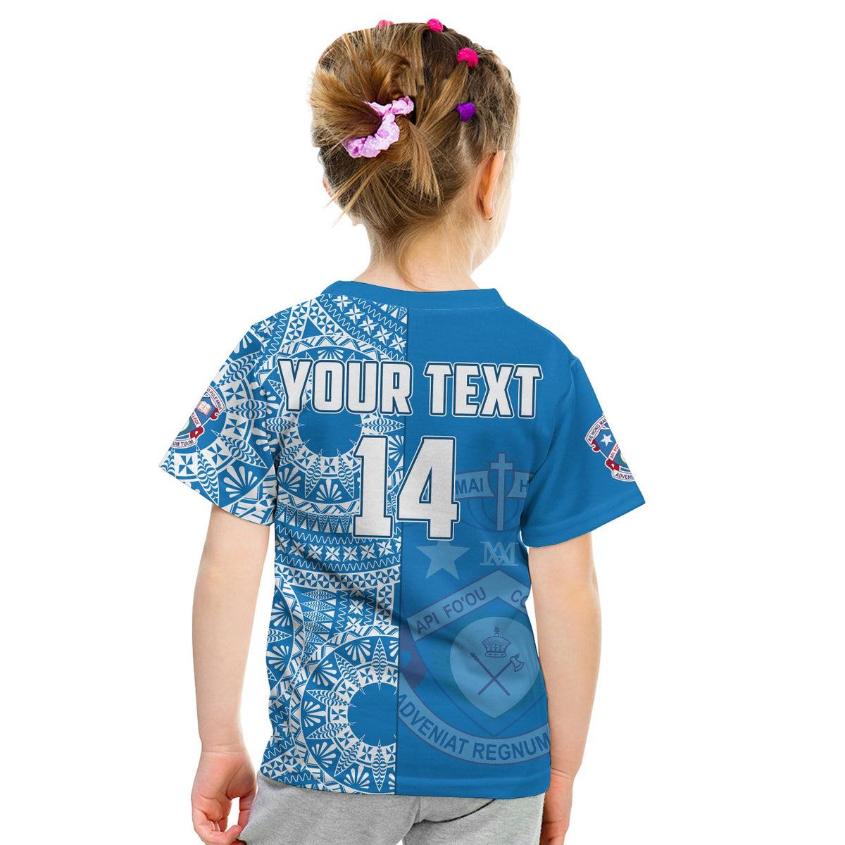 (Custom Text and Number) Apifoou Tonga College T Shirt Class of Year Tongan Ngatu Pattern LT14 - Polynesian Pride