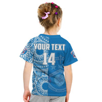 (Custom Text and Number) Apifoou Tonga College T Shirt Class of Year Tongan Ngatu Pattern LT14 - Polynesian Pride