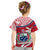 Samoa T Shirt KID Samoan Coat Of Arms With Coconut Red Style LT14 - Polynesian Pride