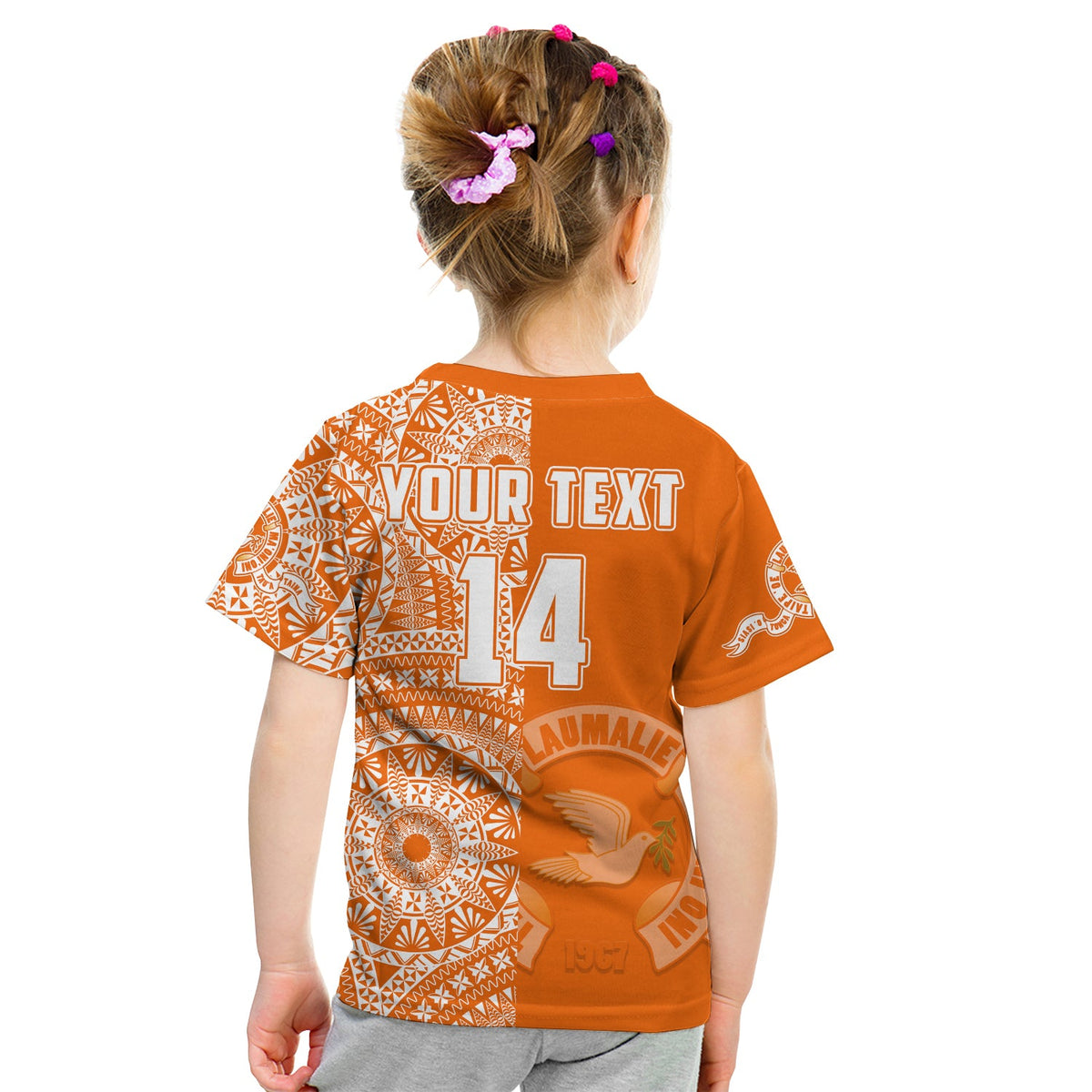 (Custom Text and Number) Tailulu Tonga College T Shirt Class of Year Tongan Ngatu Pattern LT14 - Polynesian Pride