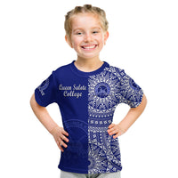 Custom Queen Salote Tonga College T Shirt Tongan Ngatu Pattern LT14 - Polynesian Pride