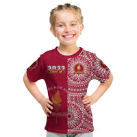 (Custom Text and Number) Beulah Tonga College T Shirt Class of Year Tongan Ngatu Pattern LT14 - Polynesian Pride
