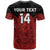 (Custom Text and Number) New Zealand Tiki Rugby T Shirt NZ Maori Koru Pattern Ver.03 LT14 - Polynesian Pride