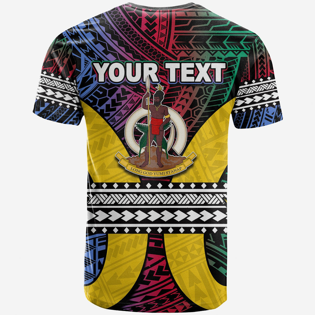 Custom Polynesian Shefa of Vanuatu T Shirt LT6 - Polynesian Pride