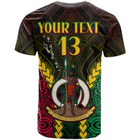 (Custom Text and Number) Vanuatu Indigenous T Shirt Proud To Be Ni Vanuatu Polynesian Pattern LT13 - Polynesian Pride