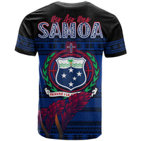 Toa Samoa Rugby T Shirt Uso Aso Uma Go Champions Blue LT13 - Polynesian Pride