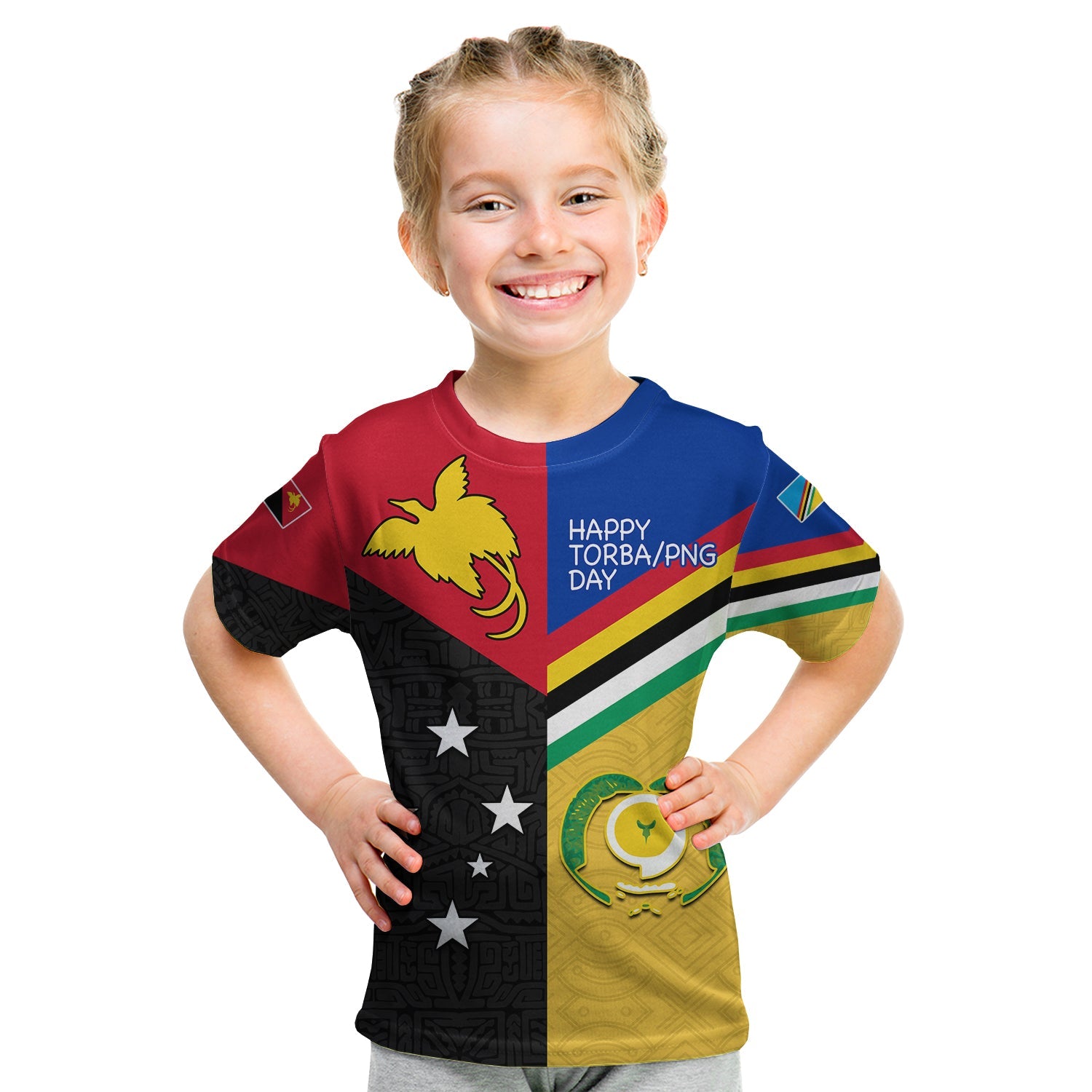 Torba PNG Day T Shirt KID 2022 Simple Polynesia LT13 - Polynesian Pride