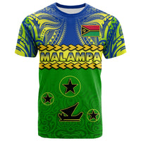 Malampa Province T Shirt Vanuatu Pig Tusk Polynesian Flag Style LT14 Green - Polynesian Pride