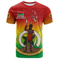Vanuatu Independence Day T Shirt 42nd Anniversary Yumi Yumi Yumi LT13 Red - Polynesian Pride