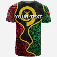 Custom Vanuatu T Shirt Flag Special Style LT6 - Polynesian Pride
