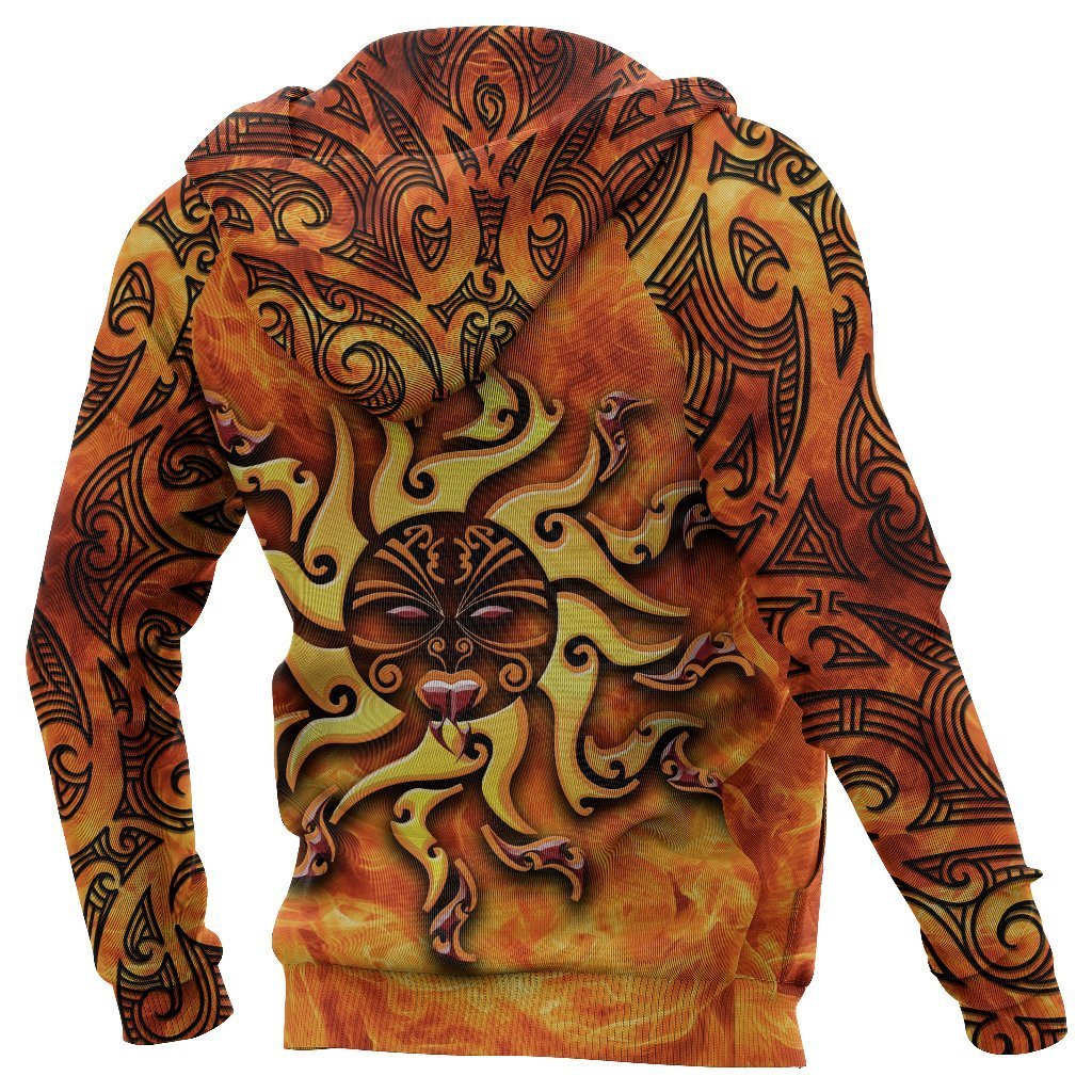 Maori Hoodie Tamanuitera The Sun - Polynesian Pride