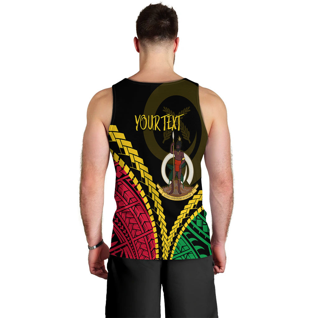 Vanuatu Personalised Men Tank Top Proud Ni - Van Special Version LT7 - Polynesian Pride