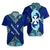 Uvea mo Futuna Dolphin Tapa Tribal Pattern Hawaiian Shirt LT7 Unisex Navy - Polynesian Pride