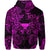 Custom Taurus Zodiac Polynesian Hoodie Unique Style Pink LT8 - Polynesian Pride