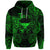 Custom Taurus Zodiac Polynesian Hoodie Unique Style Green LT8 - Polynesian Pride