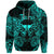 Taurus Zodiac Polynesian Zip Hoodie Unique Style Turquoise LT8 - Polynesian Pride