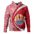 French Polynesia Hoodie Coat of Arm Lauhala Circle - Polynesian Pride